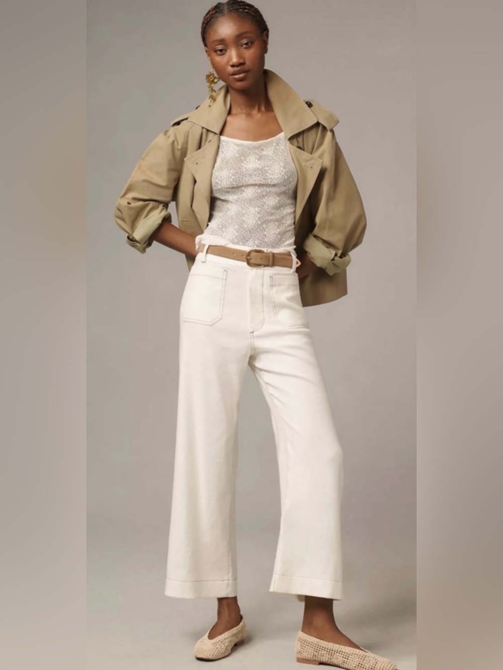 Maeve Colette Wide Leg Pants